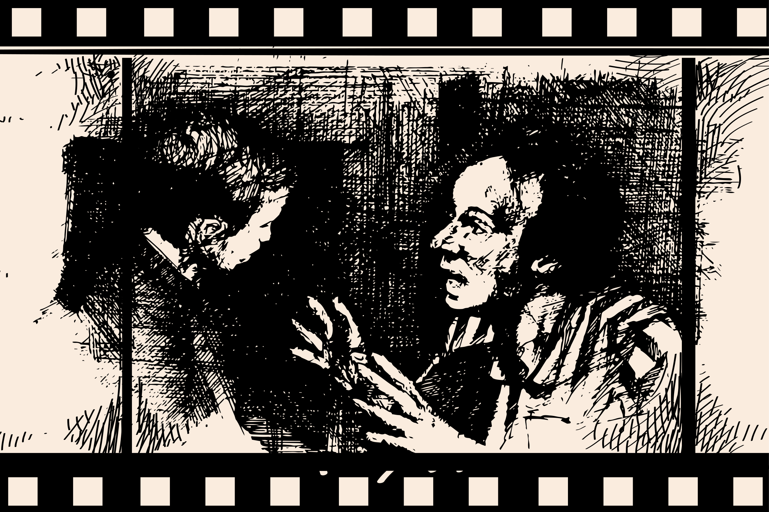 Movie Scene Art event vinyl rug - TenStickers