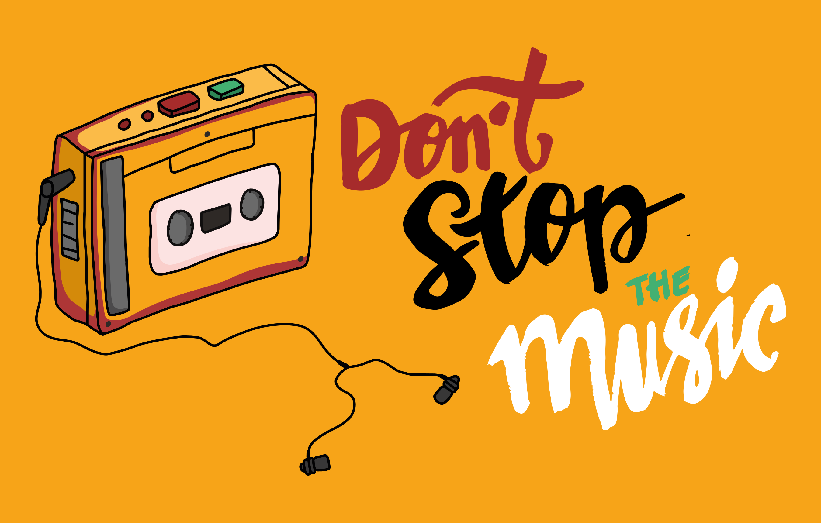 Retro Cassette Theme custom rug - TenStickers