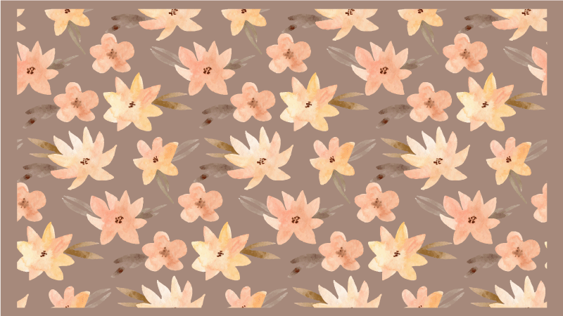 Floral vinyl rug floral pattern collection - TenStickers