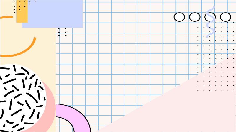 Modern abstract geometric vinyl rug - TenStickers