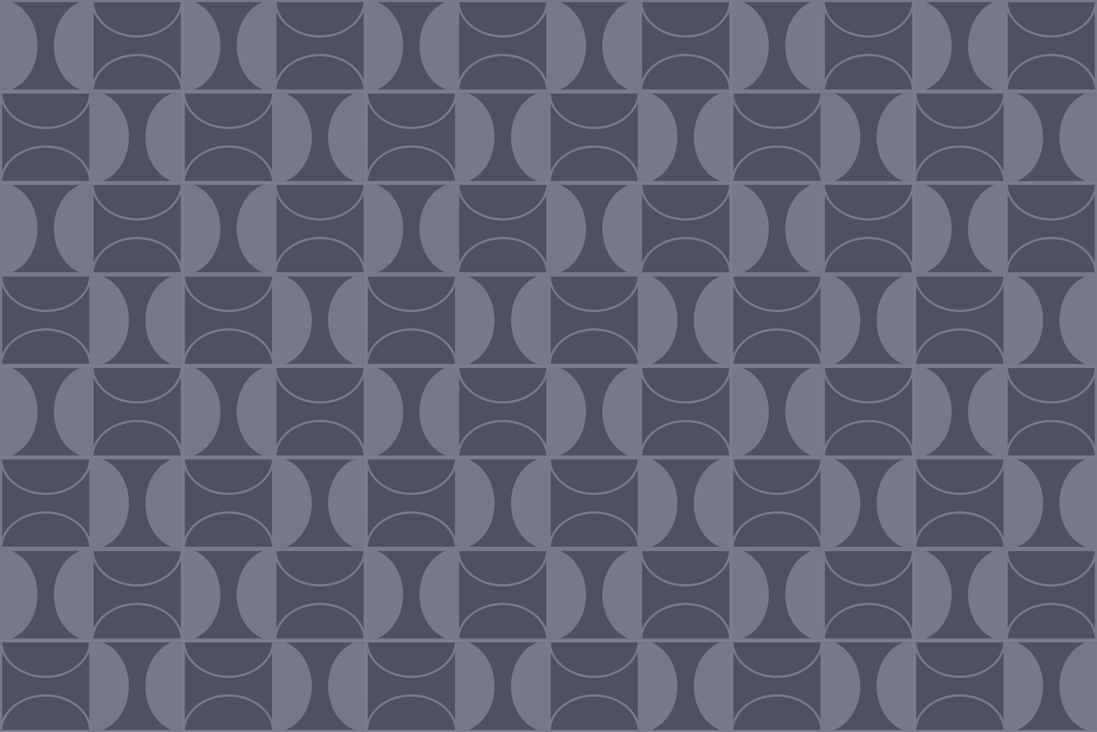 Circular Patterned Style geometric vinyl rug - TenStickers