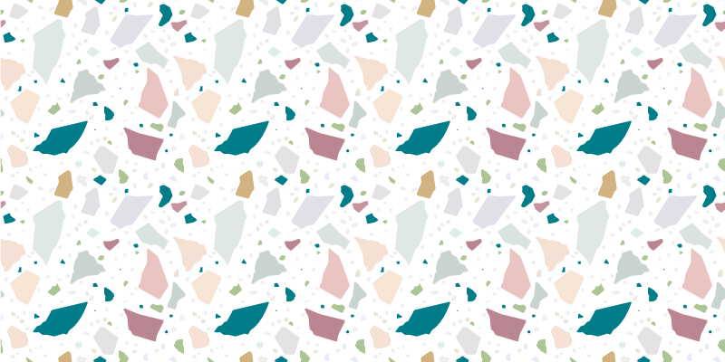 Conceptual Figures geometric vinyl rug - TenStickers