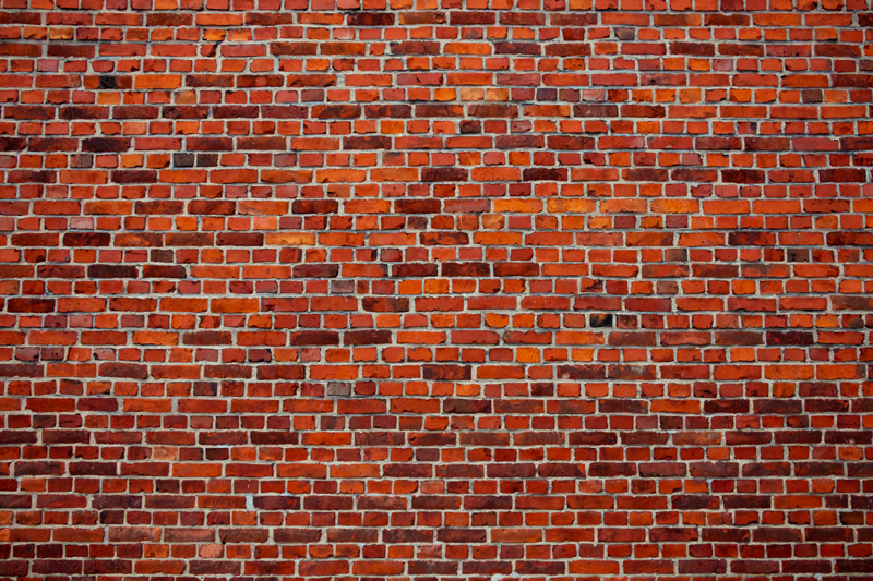 Rough brick texture stone effect vinyl rug - TenStickers