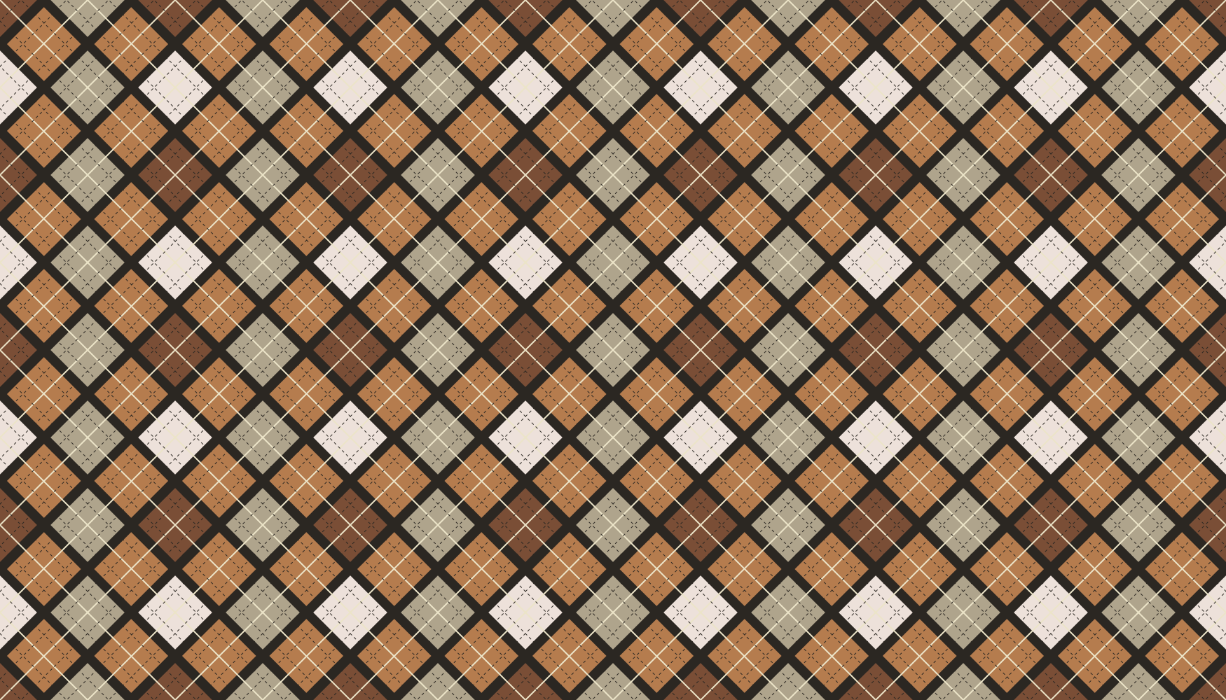 Mosaic Pattern Style tile vinyl rug - TenStickers