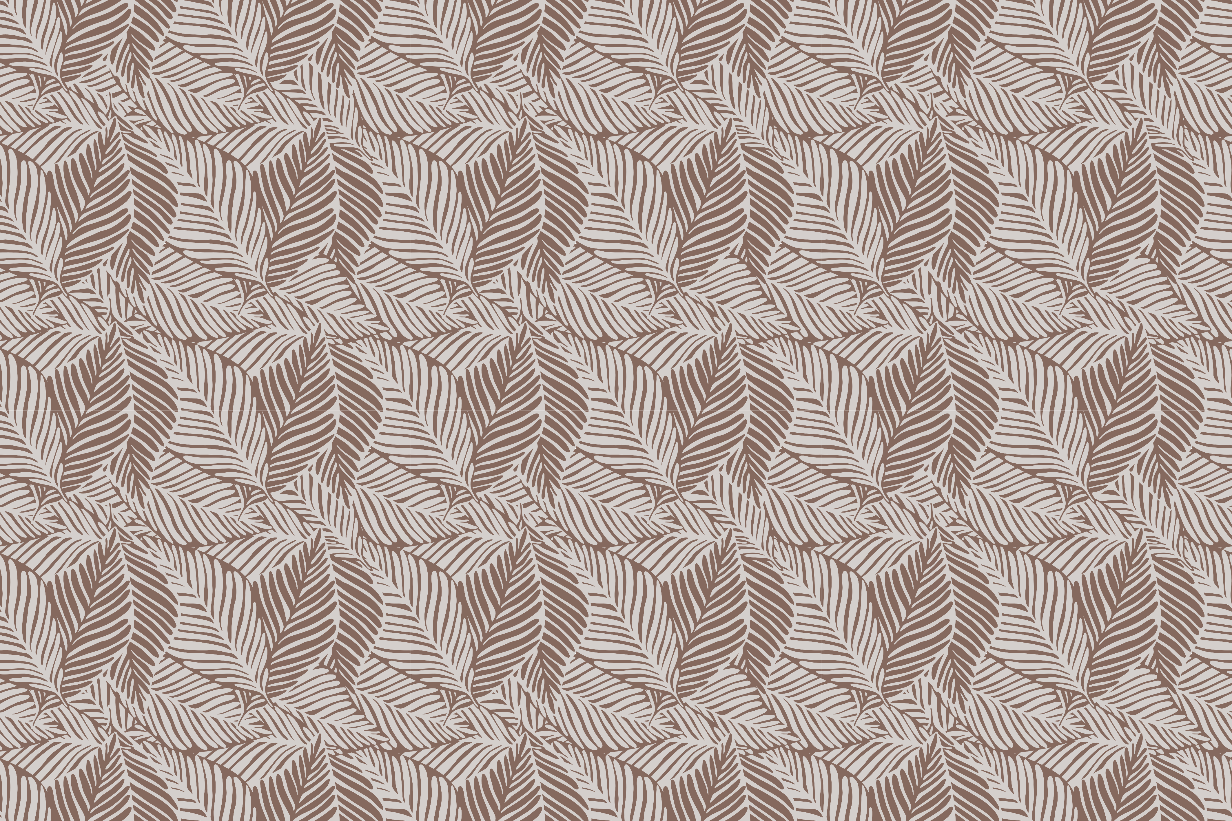 Leaf Patterned Surface floral vinyl rug - TenStickers