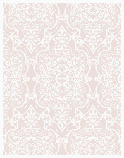 Elegant patterned design living room vinyl rug - TenStickers