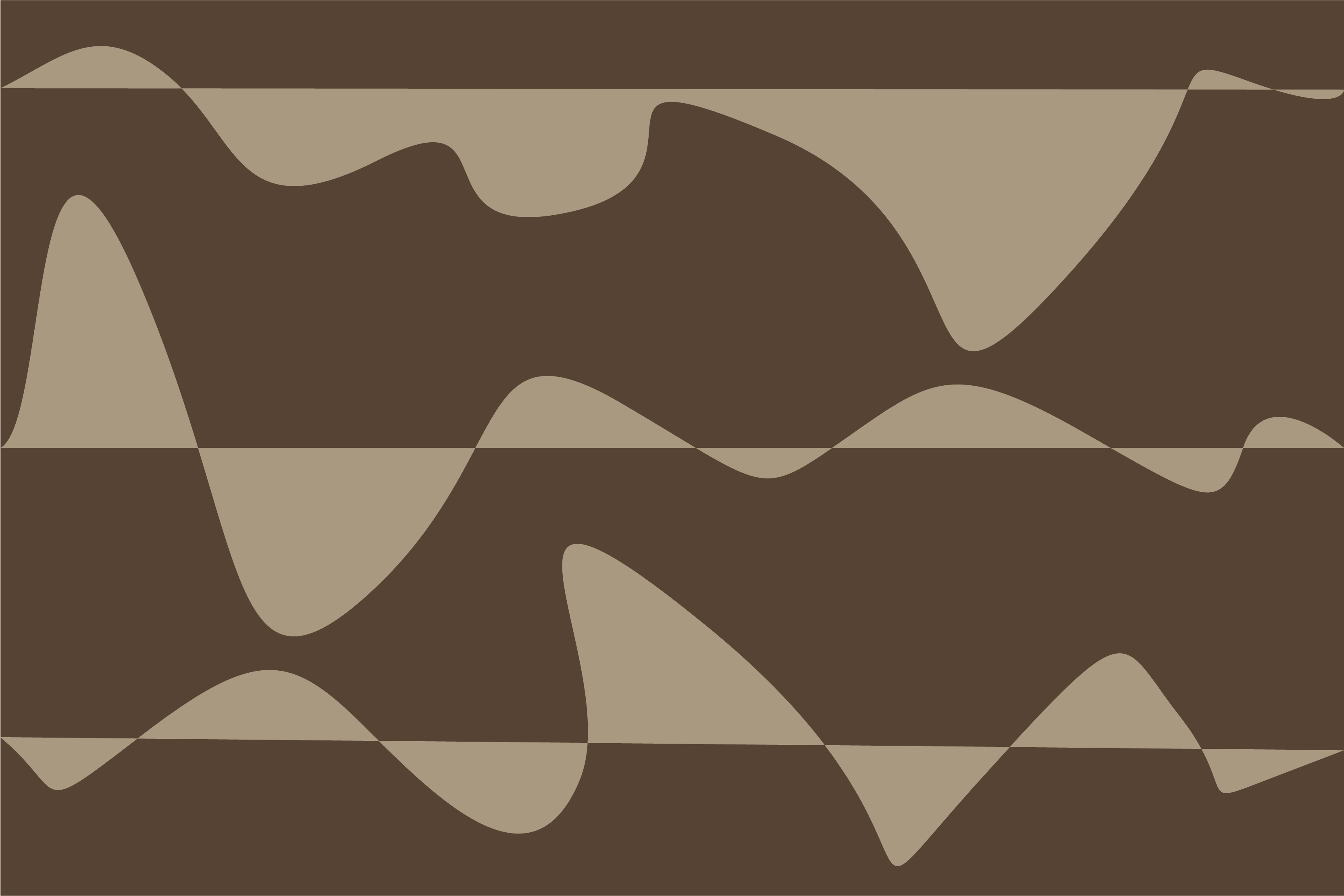 abstract brown kitchen mat - TenStickers