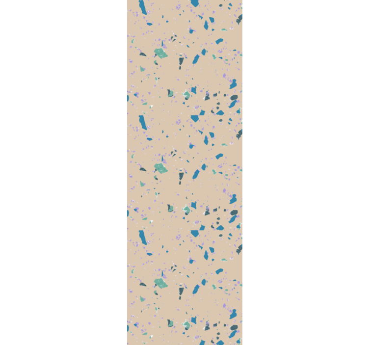 Abstract terrazzo pattern textured wallpaper - TenStickers