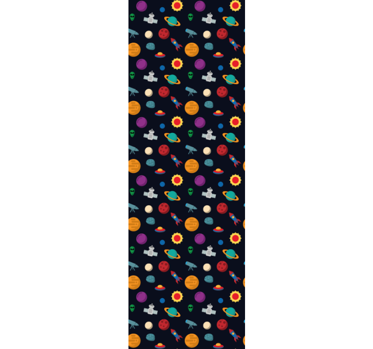 Cosmic Adventure Scene star wallpaper - TenStickers