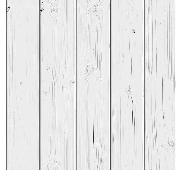 Light grey wood panels kitchen wallpaper - TenStickers