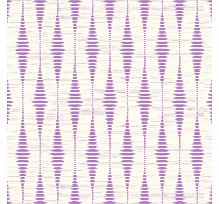 Purple rabaul ikat goemetric wallpaper - TenStickers