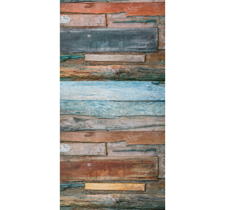 Living area wallpaper with vintage opaque effect - TenStickers