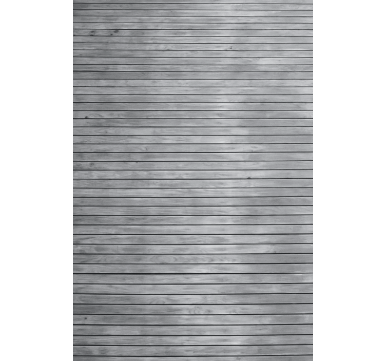 Ornamental wallpaper in wooden gray - TenStickers