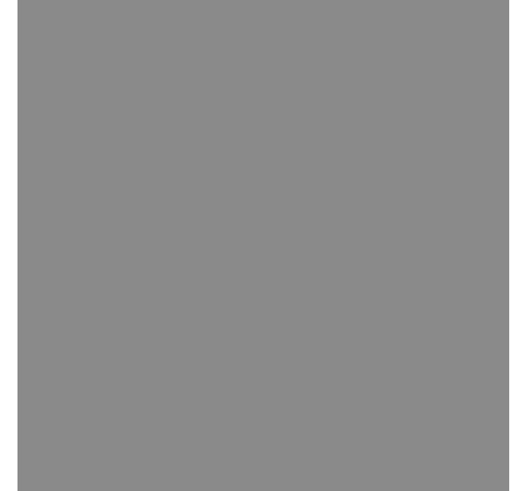 Grey simple colour wall paper in bedroom - TenStickers