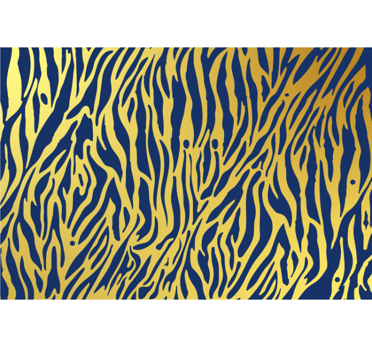 Animals wallpaper zebra stripe design - TenStickers