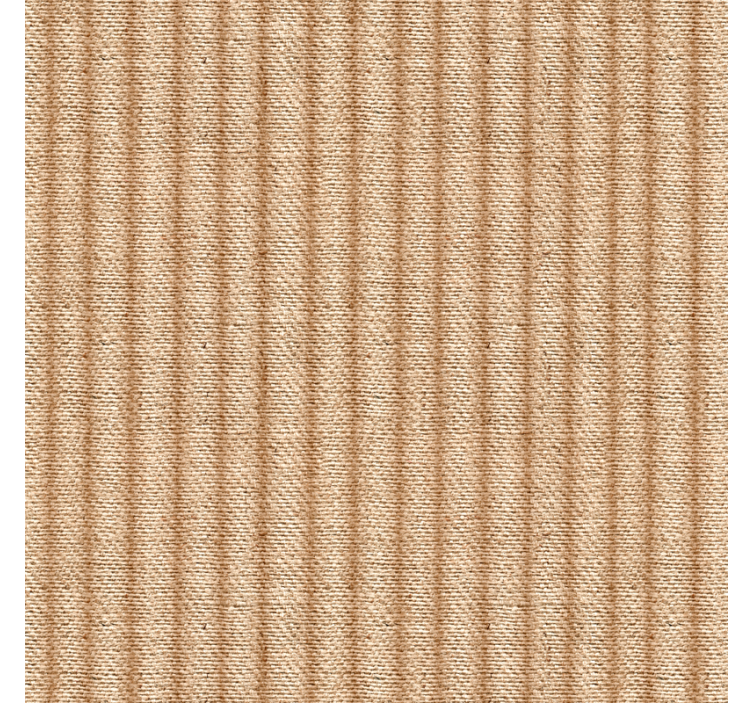 Master bedroom wallpaper in brown realistic jute - TenStickers