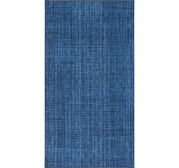 Textured wallpaper blue fabric effect - TenStickers