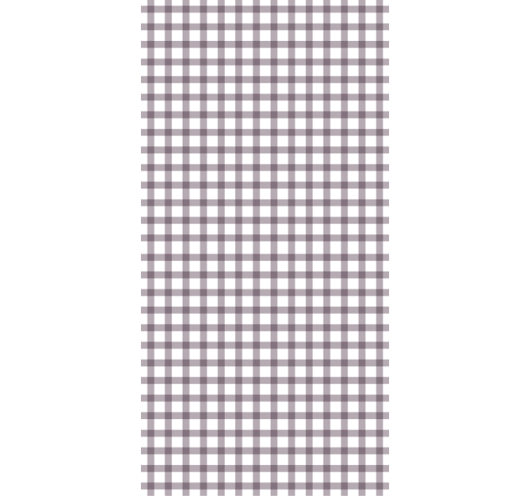 Textured wallpaper lilac gingham pattern - TenStickers