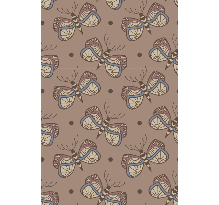 Butterflies wallpaper inspirational vintage win - TenStickers