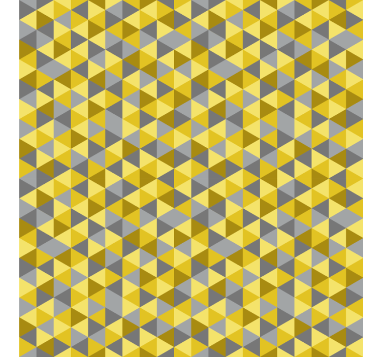 Nordic wallpaper in geometric pattern design - TenStickers