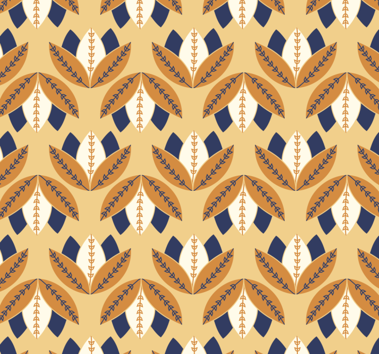 Geometric style wallpaper abstract - TenStickers