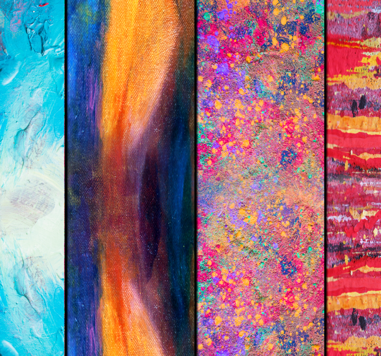 Wallpaper colorful splash - TenStickers