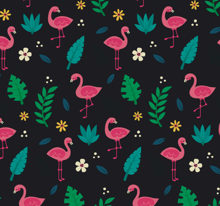 Various pineapples vintage wallpaper - TenStickers