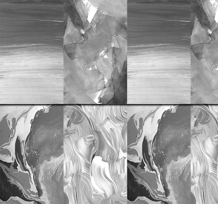 Wallpaper cloudy afternoon abstraction - TenStickers