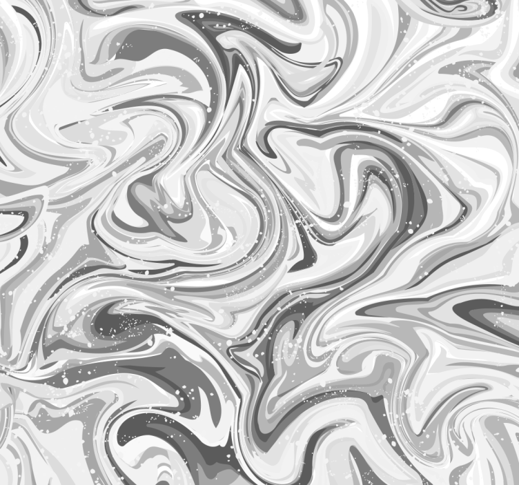 Classic white and black crack marble  wallpaper - TenStickers