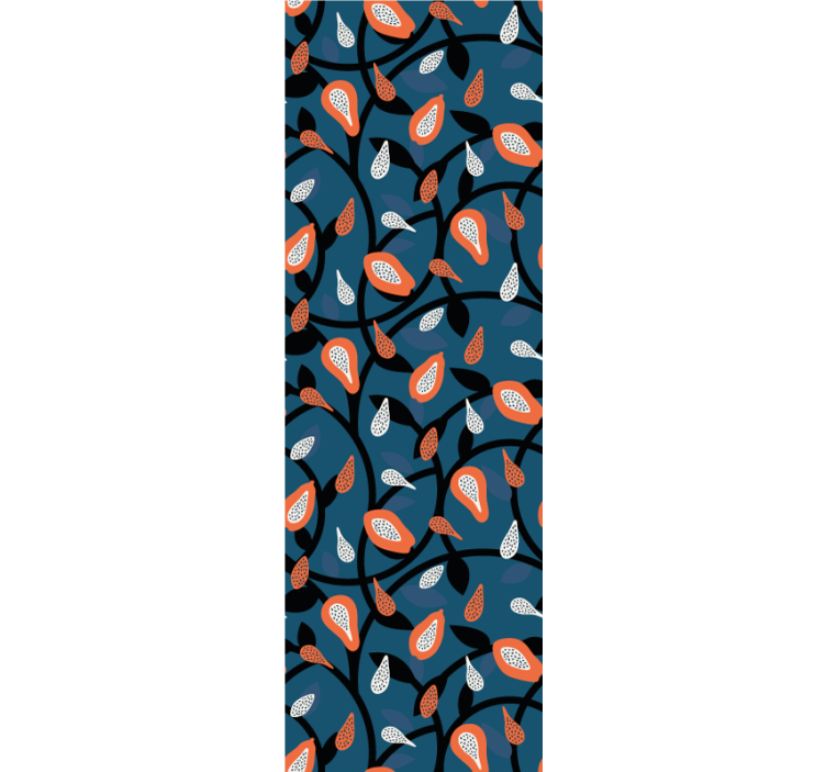 Nature Inspired Motif scenery wallpaper - TenStickers