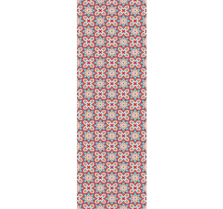 Tile Inspired Pattern tile effect wallpaper - TenStickers