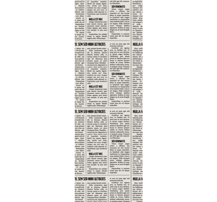 Text Columns Pattern lettering wallpaper - TenStickers