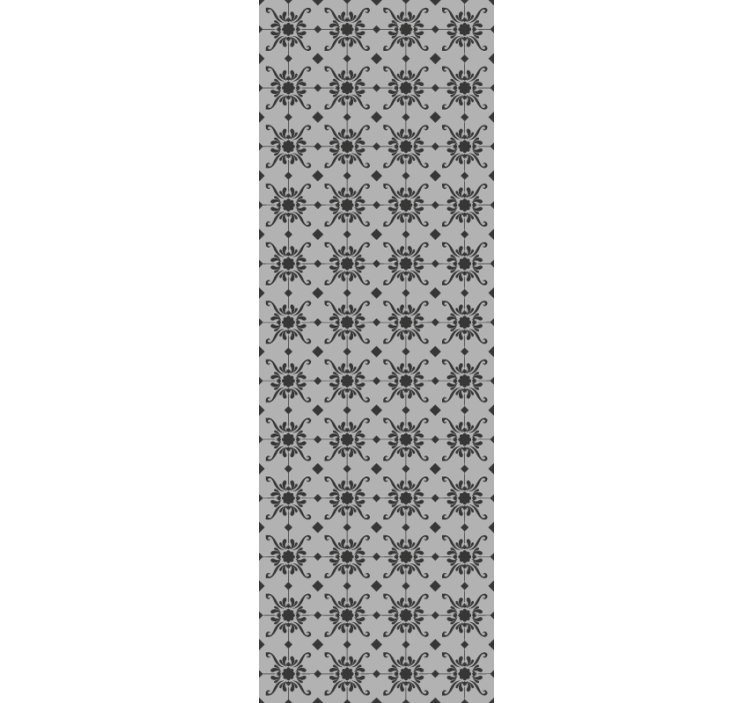 Floral Ornate Pattern ornamental wallpaper - TenStickers