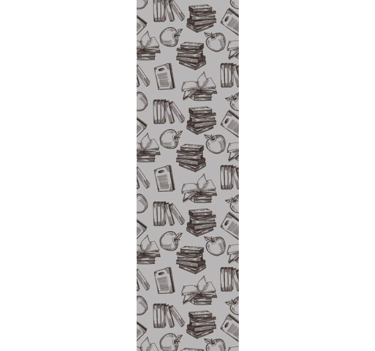 Literary Sketch lettering wallpaper - TenStickers