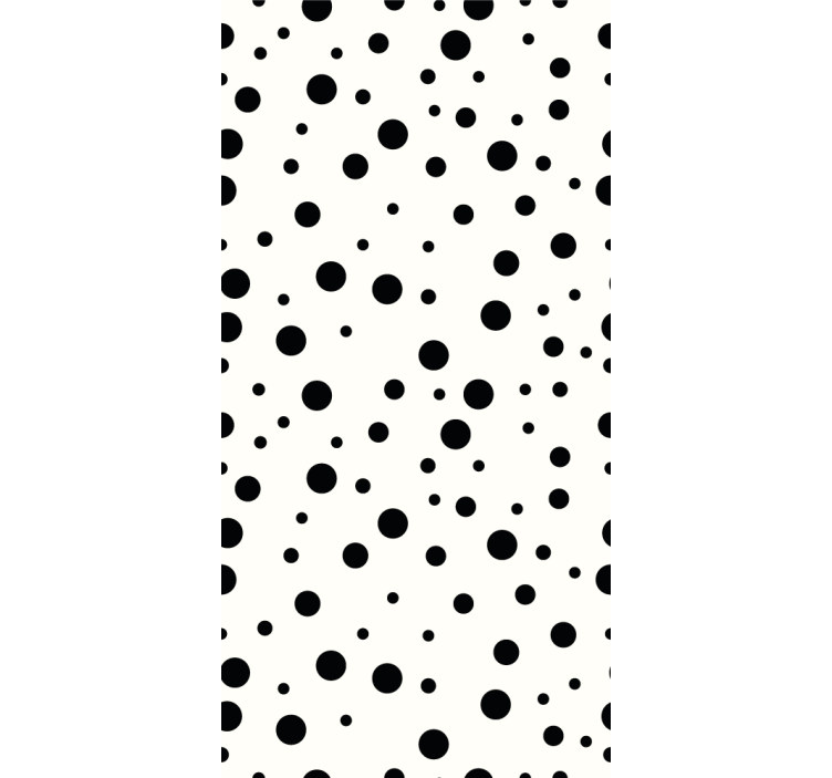 Polka Dots Pattern polka dots wallpaper - TenStickers