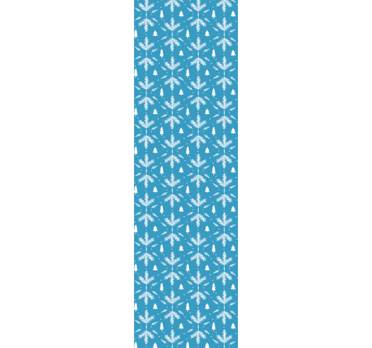 Intricate Snowflakes art wallpaper - TenStickers