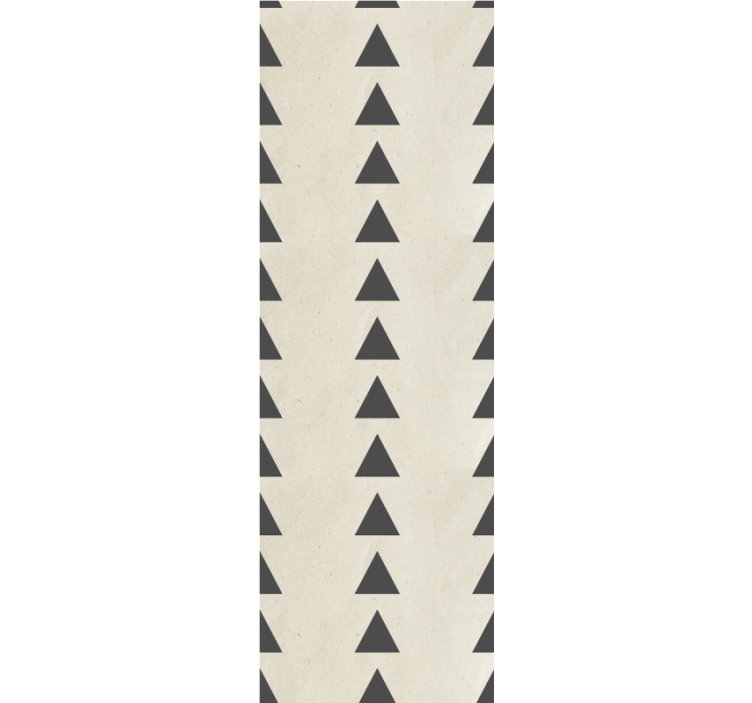 Triangle Pattern wallpaper geometric - TenStickers
