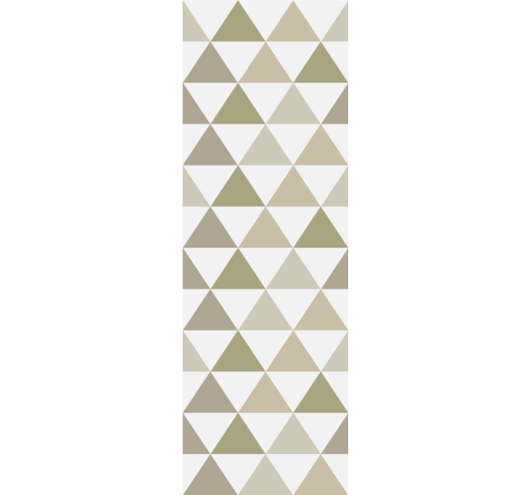 Triangle Array wallpaper geometric - TenStickers
