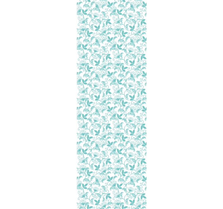 Ornate Scrolls leaves wallpaper - TenStickers