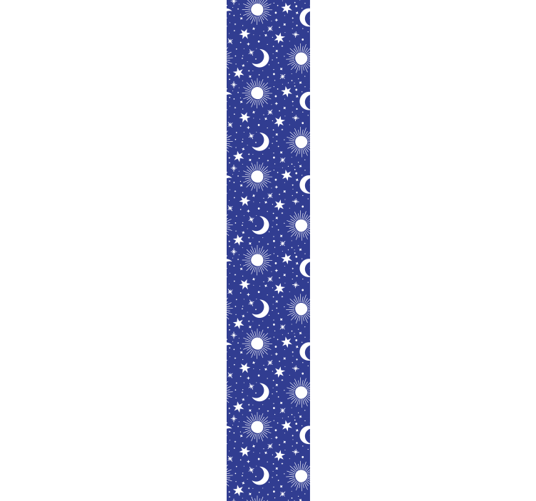 Celestial Bodies Motif star wallpaper - TenStickers