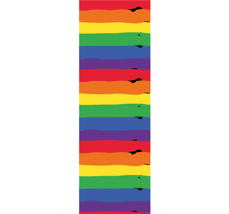 Rainbow Striped Background wallpaper striped - TenStickers