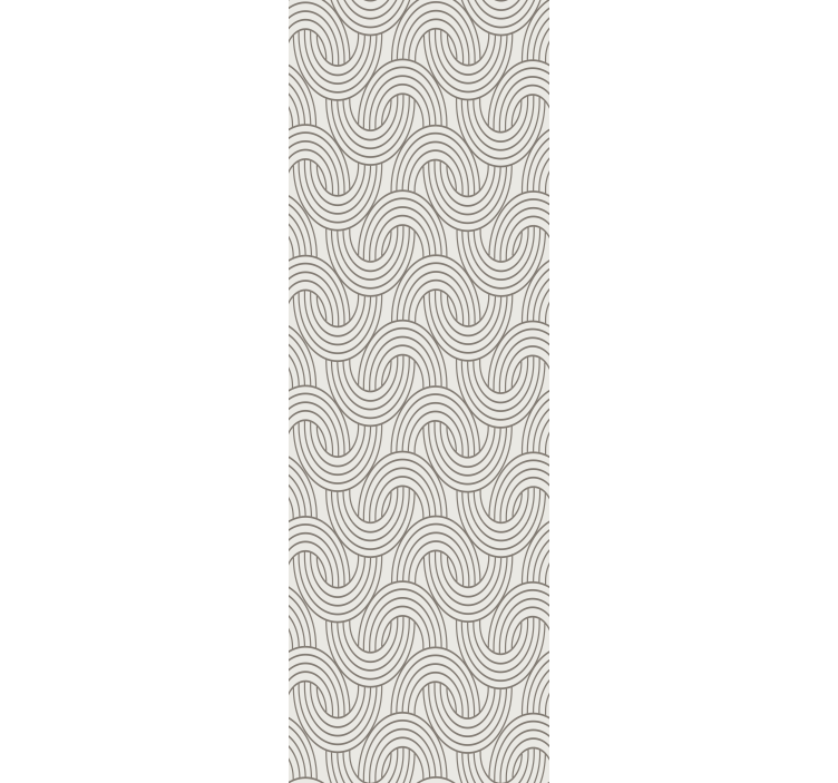 Wavy Patterns wallpaper geometric - TenStickers