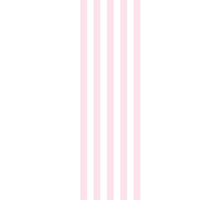 Nordic pink and white vertical wallpaper - TenStickers