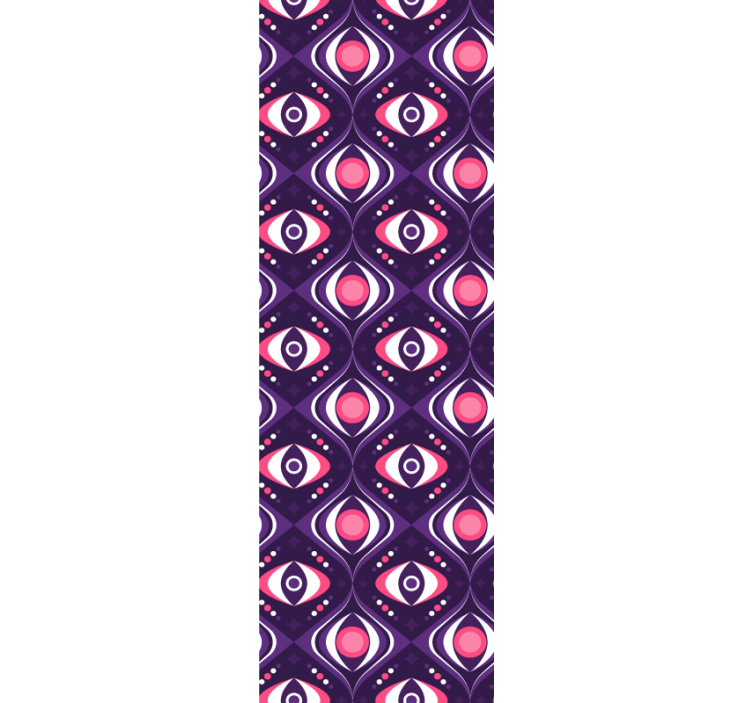 Abstract Eye Motif abstract wallpaper - TenStickers
