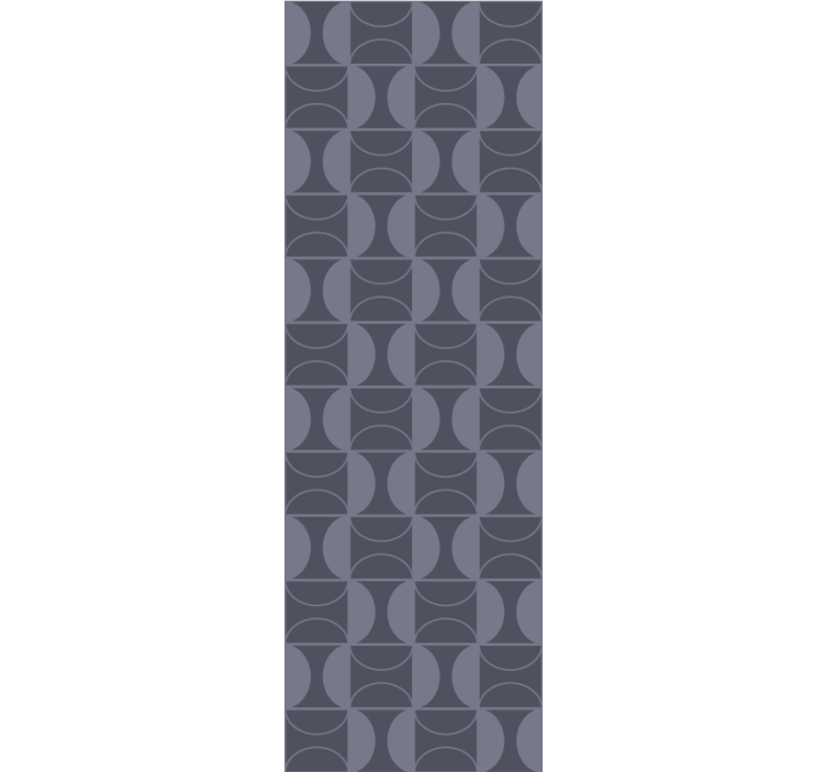 Modern Curved Shapes wallpaper geometric - TenStickers