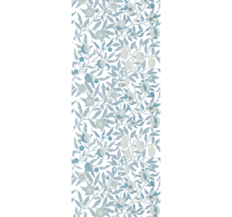 Elegant botanical pattern leaves wallpaper - TenStickers