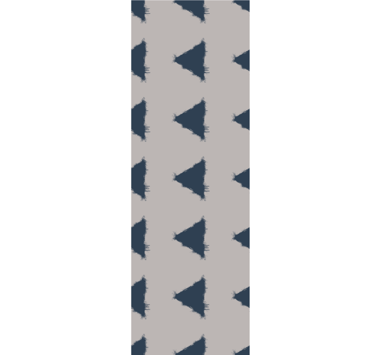 Modern geometric print triangles wallpaper - TenStickers