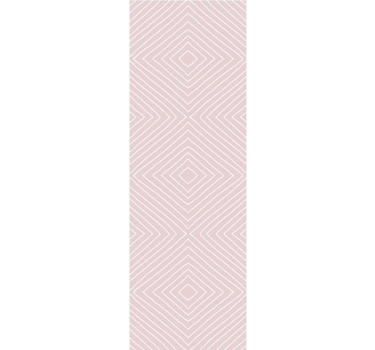 Pink square pattern square wallpaper - TenStickers