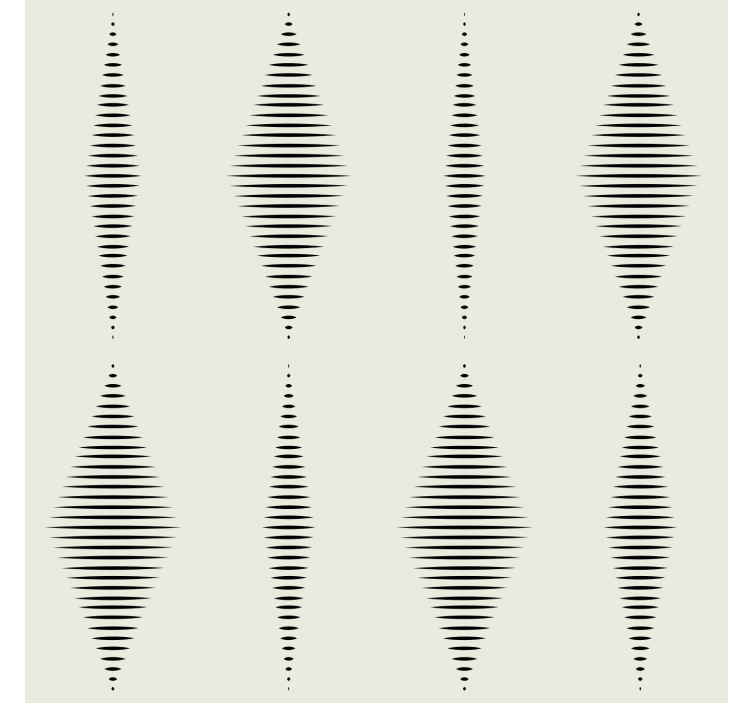 Rabaul Ikat goemetric wallpaper - TenStickers