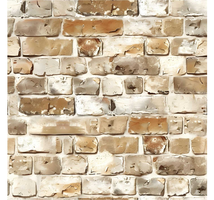 Worn material stone effect wallpaper - TenStickers